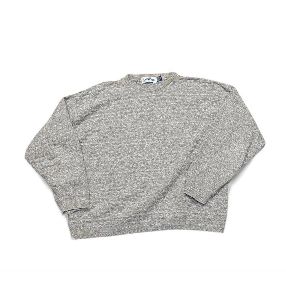 Men’s Crewneck Sweater in Light Heather Beige